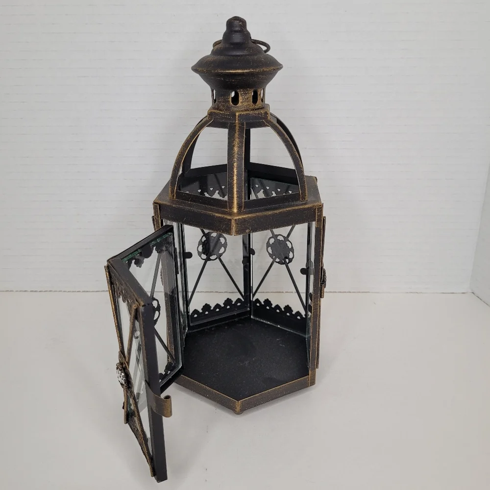 Pier 1 Victorian Style Candle Lantern Candleholder NWOT